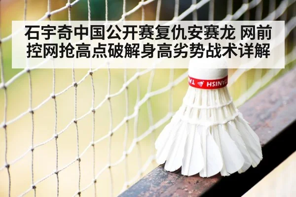 badminton net shot close up